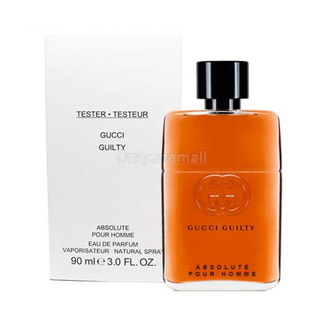 gucci guilty absolute pour homme tester